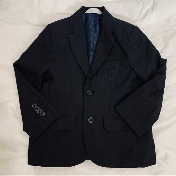 Cat & Jack Kids Black Long Sleeve Suit Jacket Size 4 - Picture 1 of 11